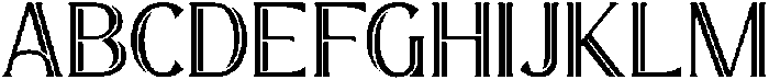 Trivelas 21 Line otf (400) Font UPPERCASE