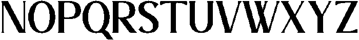 Trivelas21-Regular otf (400) Font UPPERCASE