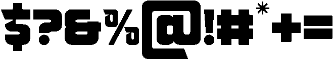 Trivox Regular otf (400) Font OTHER CHARS