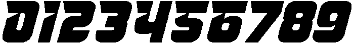 Trivox Slant otf (400) Font OTHER CHARS