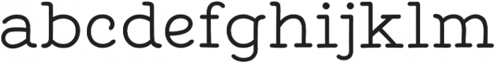Tropen Serif otf (400) Font LOWERCASE