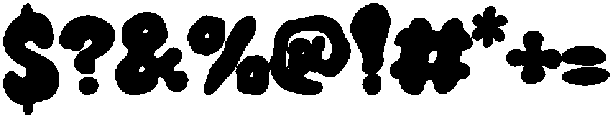 Tropic Jelly Regular otf (400) Font OTHER CHARS