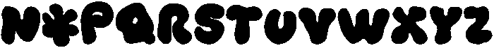 Tropic Jelly Regular otf (400) Font UPPERCASE