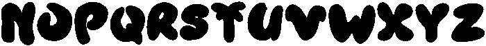 Tropic Jelly Regular otf (400) Font LOWERCASE