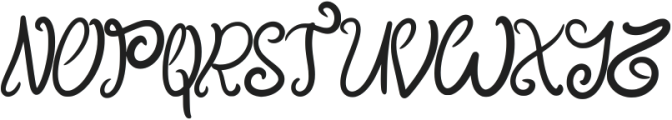 Tropical Beach otf (400) Font UPPERCASE