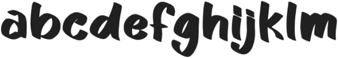 Tropical Christmas Regular otf (400) Font LOWERCASE