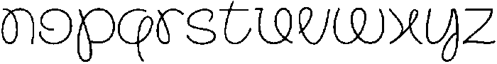 Tropical Morline Alt VF Thin ttf (100) Font LOWERCASE