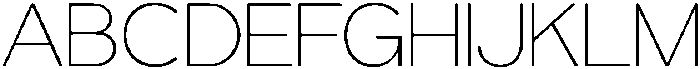Tropical Morline VF Thin ttf (100) Font UPPERCASE
