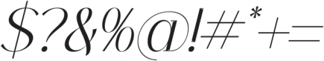 Tropical Qebalon Serif Italic otf (400) Font OTHER CHARS