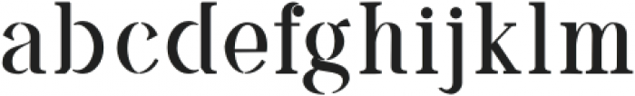 Tropical Serif Font - Spaced otf (400) Font LOWERCASE