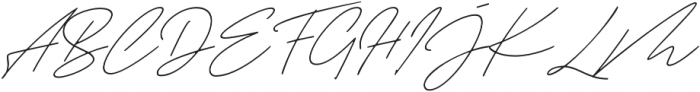 Tropical Summer Signature Italic otf (400) Font UPPERCASE