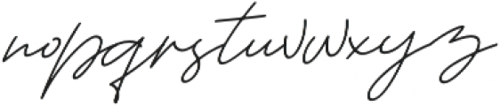 Tropical Summer Signature Italic otf (400) Font LOWERCASE
