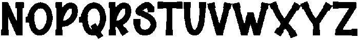 Tropical Sunset Regular otf (400) Font UPPERCASE