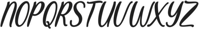 Tropical Sweet Italic ttf (400) Font UPPERCASE