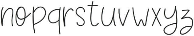 TropicalCandy Medium otf (500) Font LOWERCASE