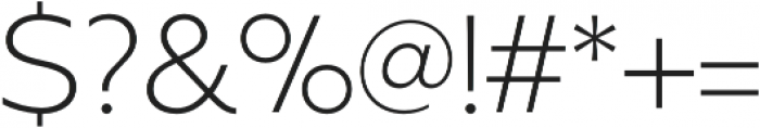 Tropiline Sans otf (300) Font OTHER CHARS