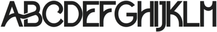 Troska Regular otf (400) Font UPPERCASE