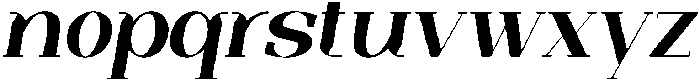 Trotty Bold Italic ttf (700) Font LOWERCASE
