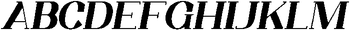 Trotty Extra Bold Italic ttf (700) Font UPPERCASE