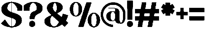 Trotty Extra Bold ttf (700) Font OTHER CHARS