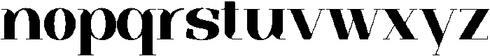 Trotty Extra Bold ttf (700) Font LOWERCASE