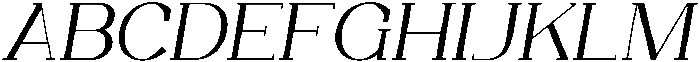 Trotty Italic ttf (400) Font UPPERCASE