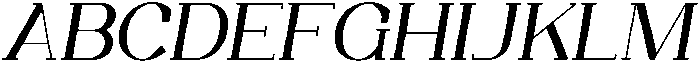 Trotty Medium Italic ttf (500) Font UPPERCASE