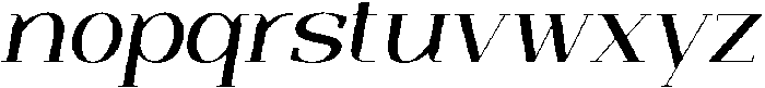 Trotty Medium Italic ttf (500) Font LOWERCASE