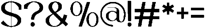 Trotty Medium ttf (500) Font OTHER CHARS
