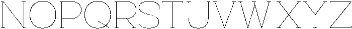 Trotty Thin ttf (100) Font UPPERCASE