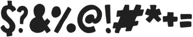 TroubleChildBlackout-Regular otf (900) Font OTHER CHARS