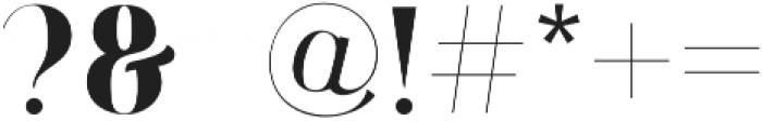 Troye Serif otf (400) Font OTHER CHARS