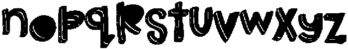 Truant Alt Color Regular otf (400) Font LOWERCASE