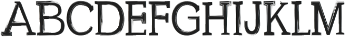 Truffles-Regular otf (400) Font UPPERCASE