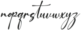 Trulqion Italic otf (400) Font LOWERCASE