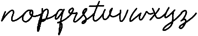 Trup & Tomp Script otf (400) Font LOWERCASE