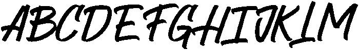 Trust Me Regular otf (400) Font UPPERCASE