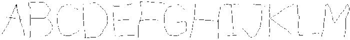 Tryprint Regular otf (400) Font UPPERCASE