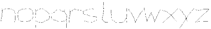 Tryprint Regular otf (400) Font LOWERCASE