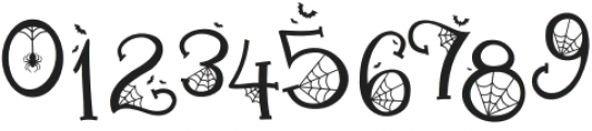 trick or treat otf (400) Font OTHER CHARS