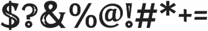 truens two dot inline Regular otf (400) Font OTHER CHARS