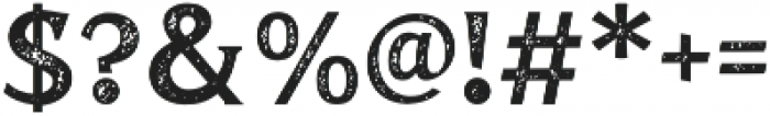 truens two print Regular otf (400) Font OTHER CHARS