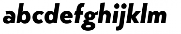 Transat Black Oblique Font LOWERCASE
