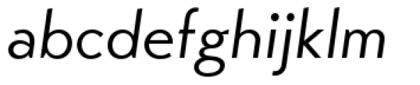 Transat Standard Oblique Font LOWERCASE