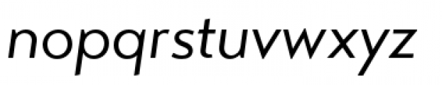 Transat Standard Oblique Font LOWERCASE