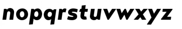 Transat Text Black Oblique Font LOWERCASE