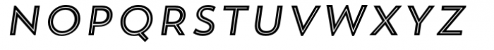 Trend Sans Five Italic Font UPPERCASE