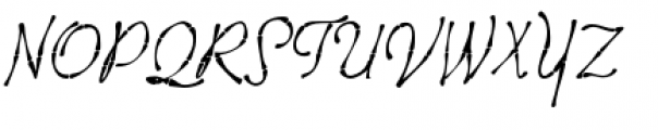 Tropicali Script BTN Bamboo Italic Font UPPERCASE
