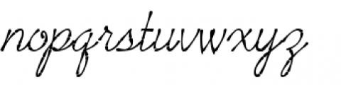 Tropicali Script BTN Bamboo Italic Font LOWERCASE