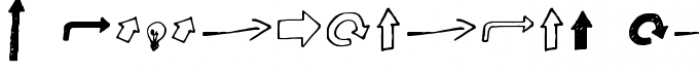 Truesketch Symbols Font OTHER CHARS